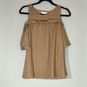 Lauren Conrad Cold Shoulder Blouse